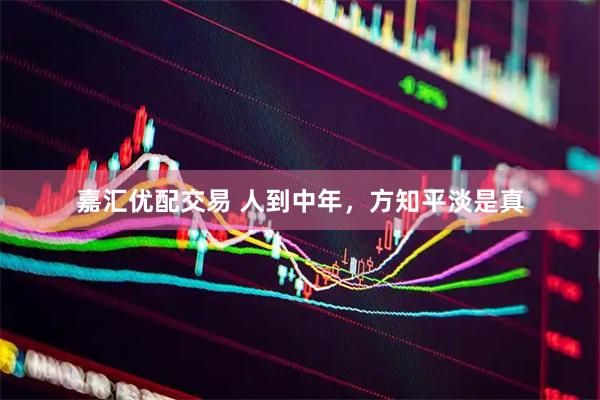 嘉汇优配交易 人到中年，方知平淡是真